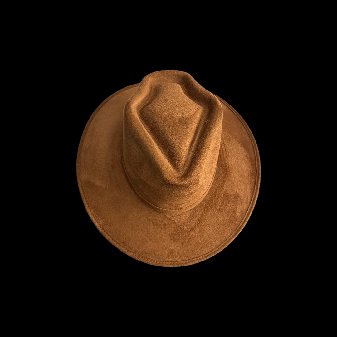 Arrowhead Flat Brim Vegan Suede