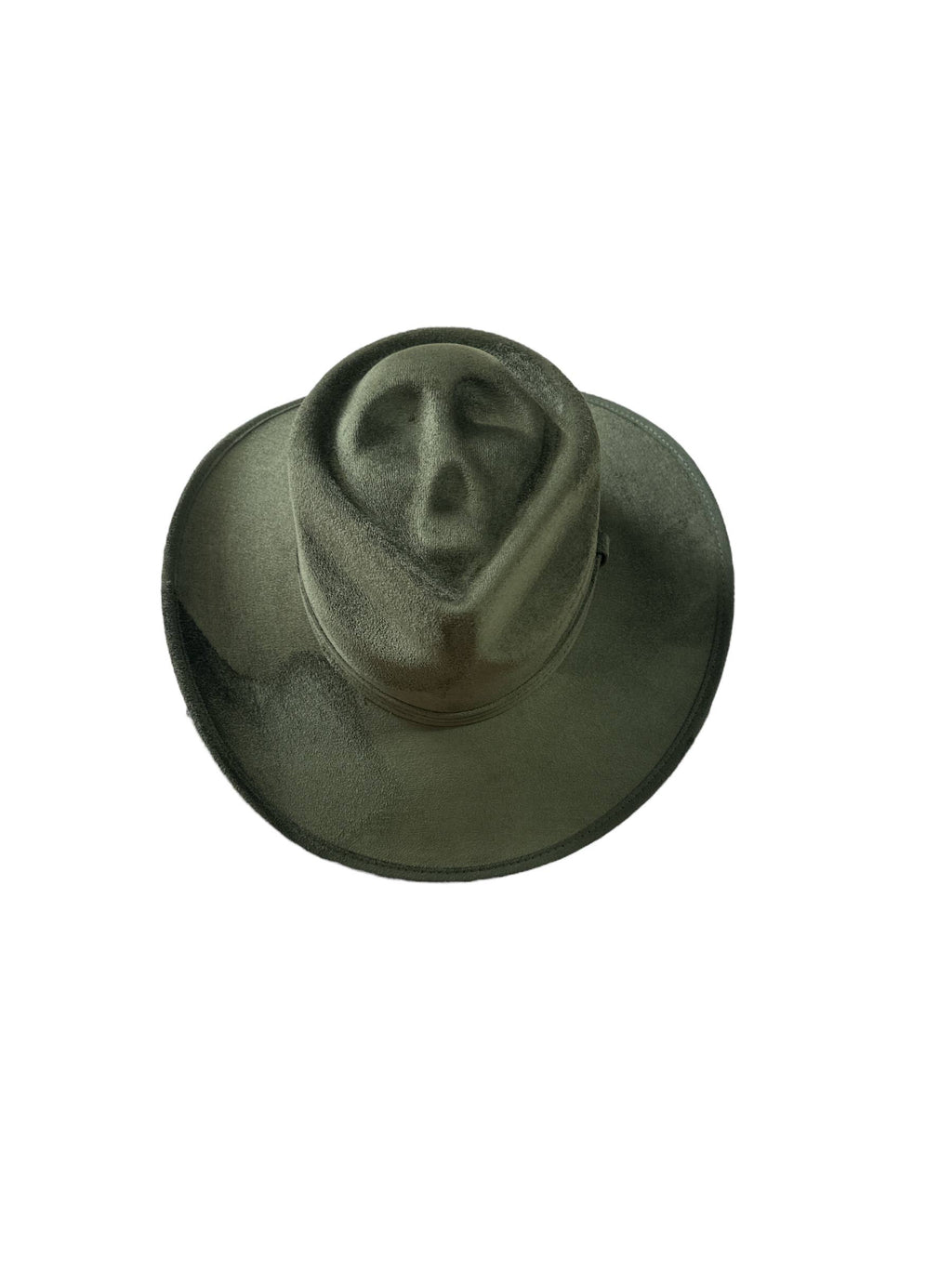 Skull-Billy Style Vegan Suede Hat