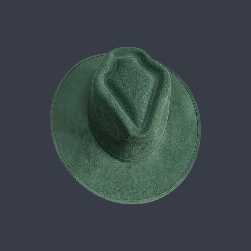 Arrowhead Flat Brim Vegan Suede