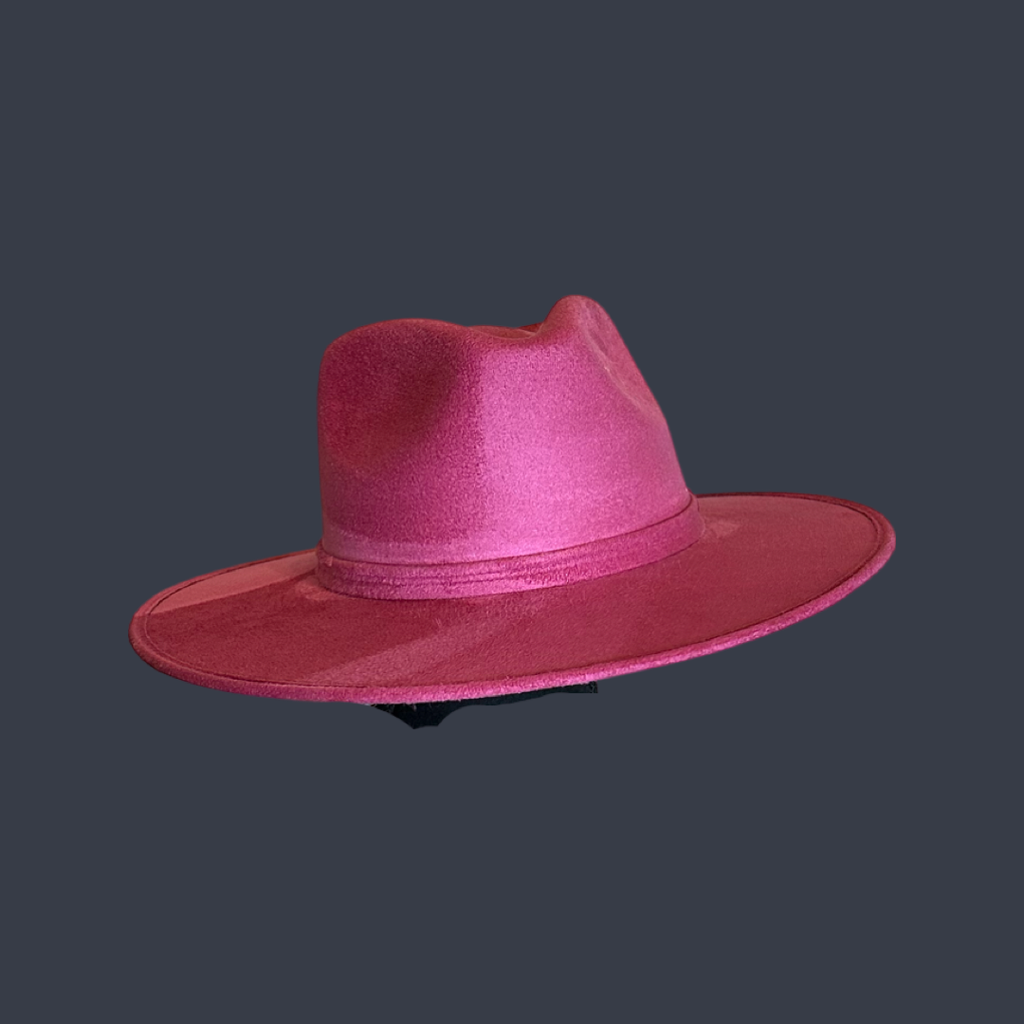 Rancher Vegan Suede Hat 