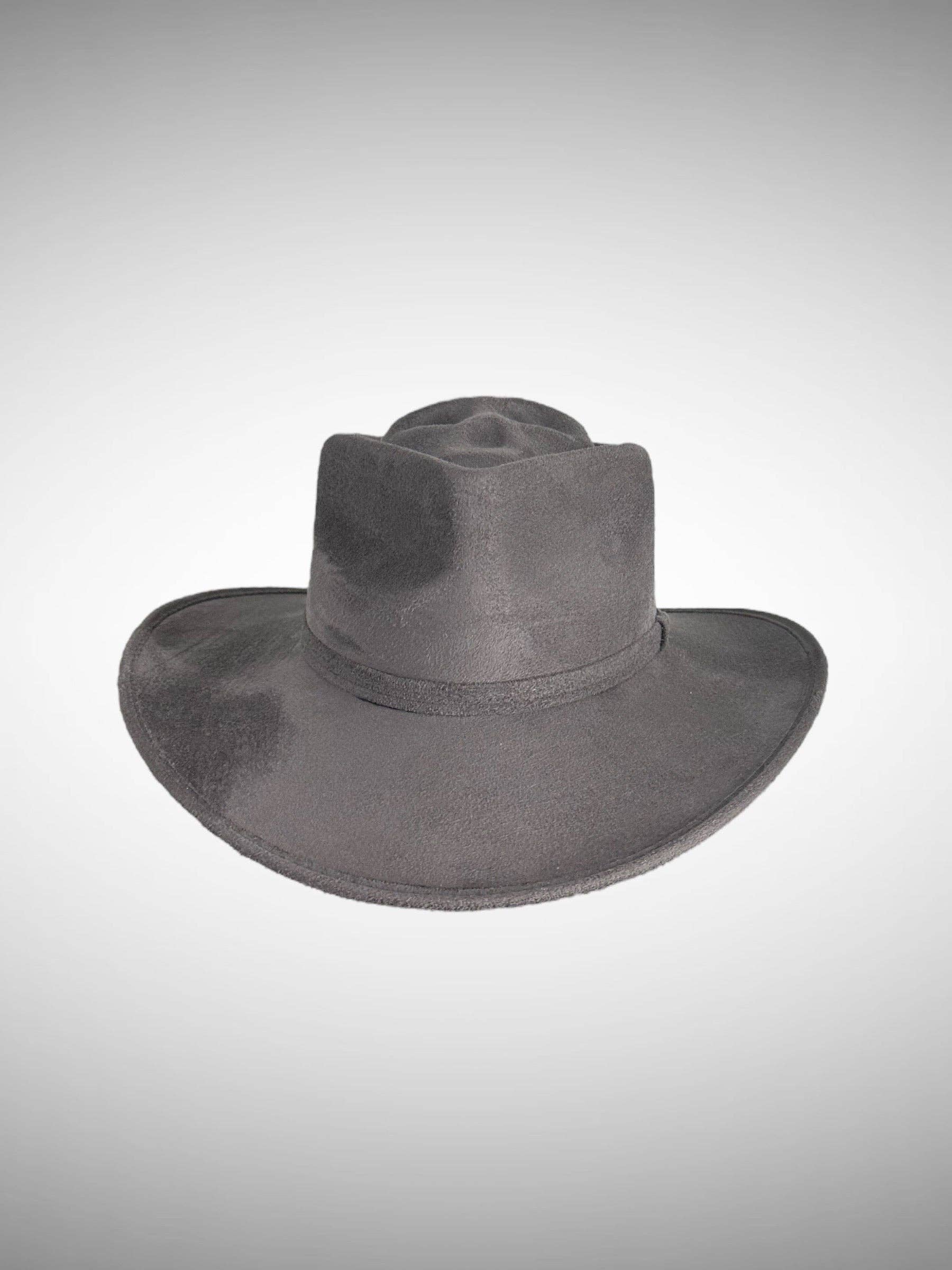 Skull-Billy Style Vegan Suede Hat