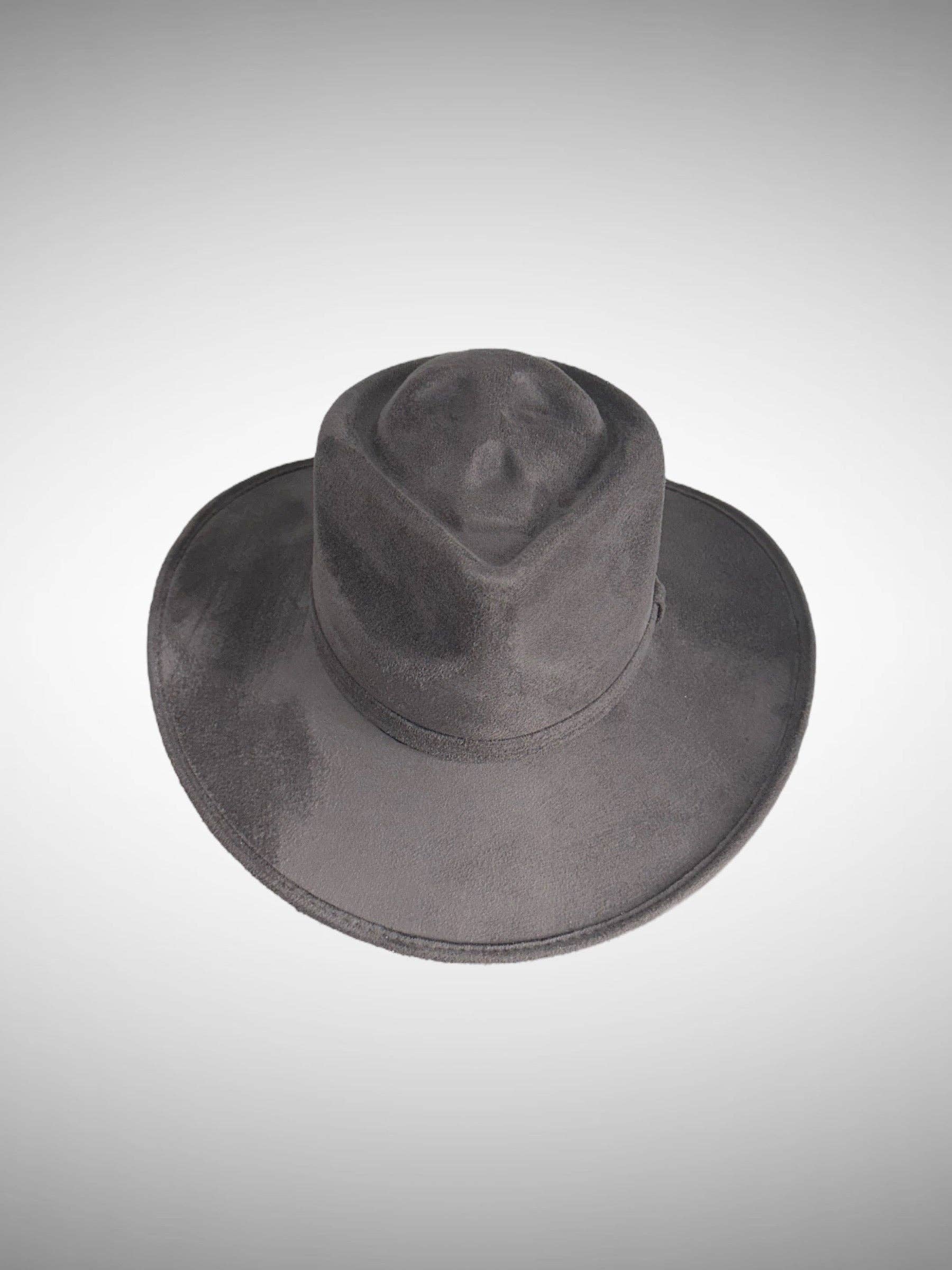 Skull-Billy Style Vegan Suede Hat