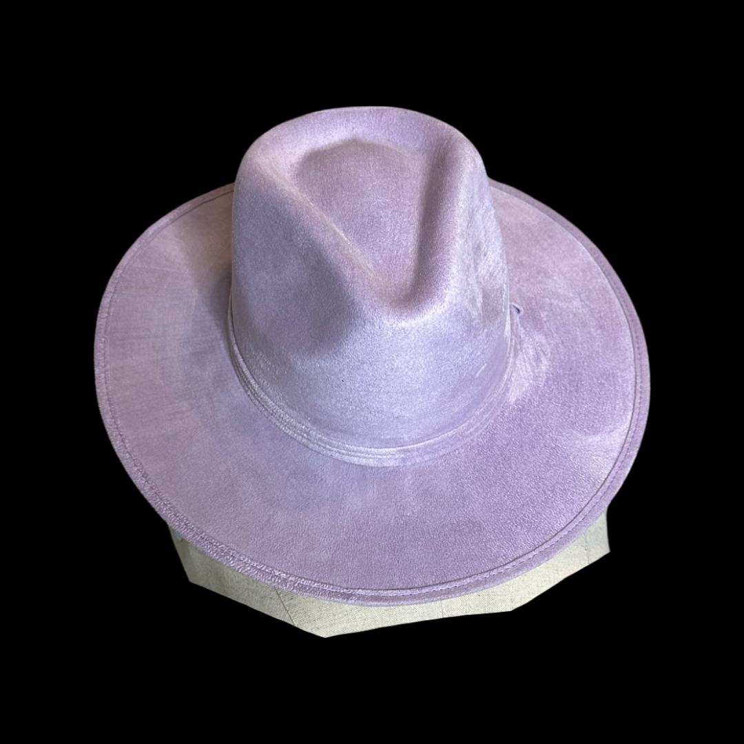 Rancher Vegan Suede Hat 