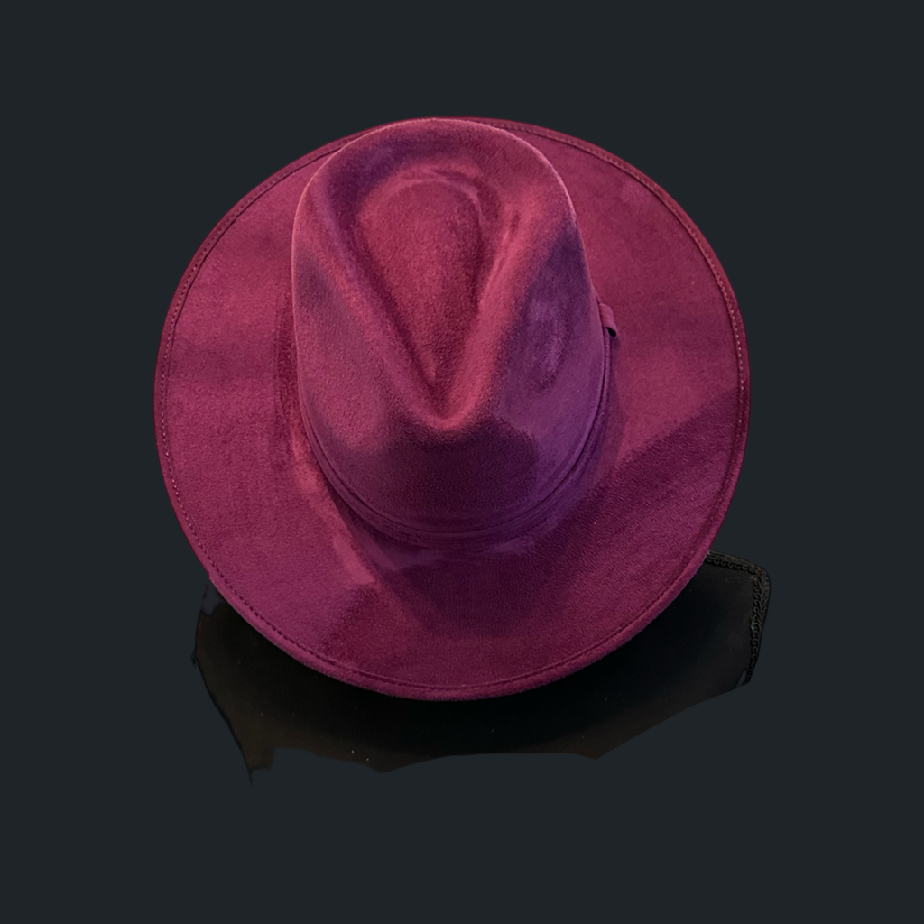 Rancher Vegan Suede Hat 